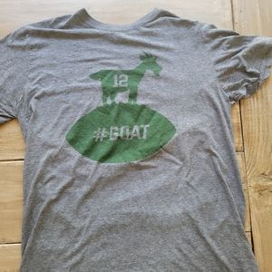 Tundra Town Aaron Rodgers #12 Goat tshirt